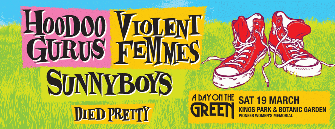 Hoodoo Gurus, Voilet Femmes & Sunnyboys